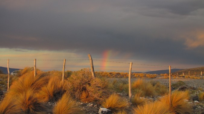 Rainbow in Argentina