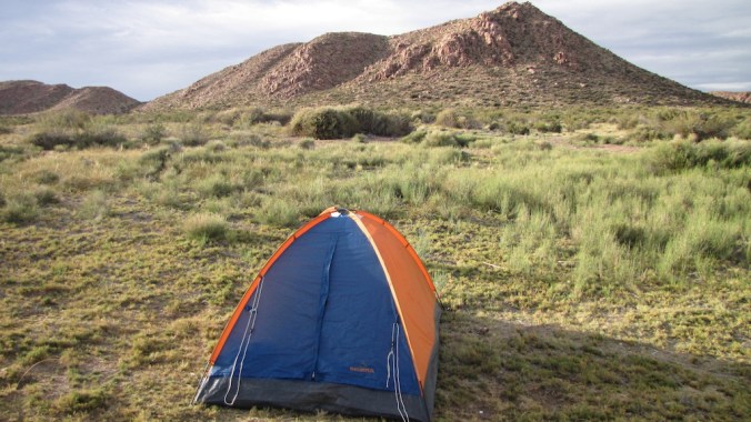 Tent in Argentina