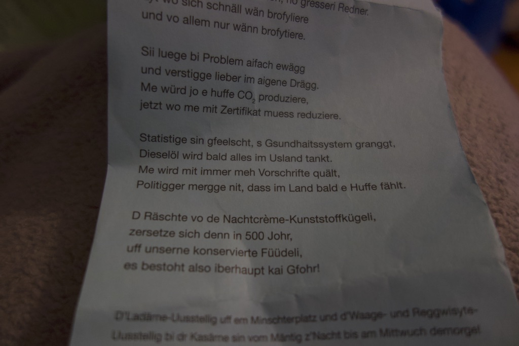 Basler Fasnacht 2019 "Zeedel"