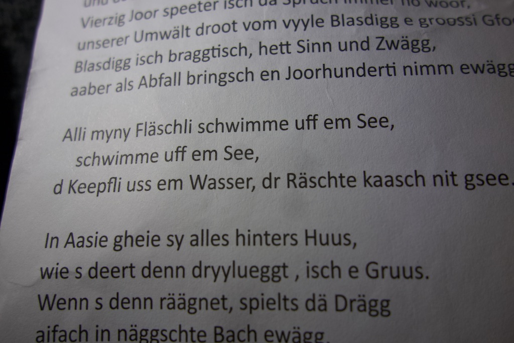 Basler Fasnacht 2019 "Zeedel"