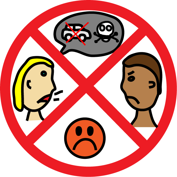 sign for bad communication