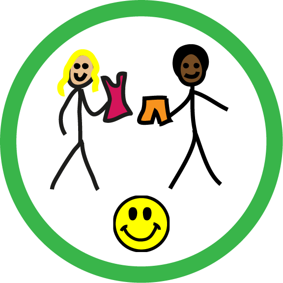 sign for sustainable consumption