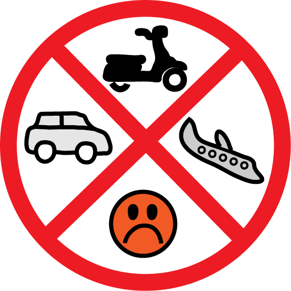 Sign for bad Mobility